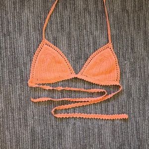 L.A. Hearts Crochet bikini top
